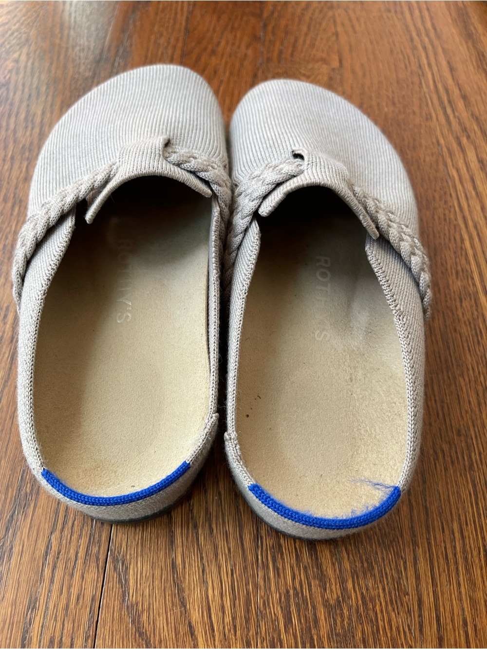 Rothy’s braided clog. Dove. Women’s size 6. - Picture 3 of 6